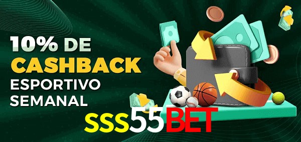 10% de bônus de cashback na sss55bet