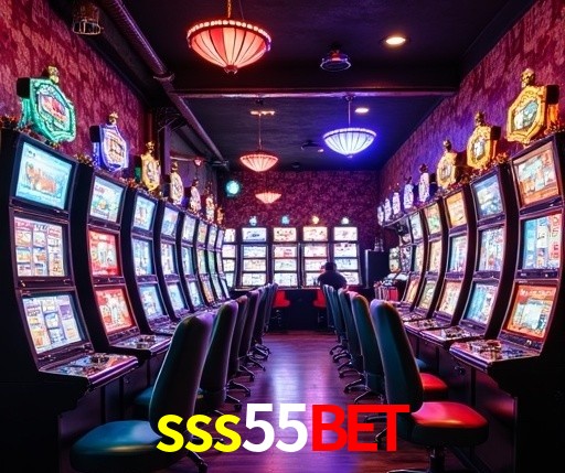 Interface moderna da plataforma sss55bet